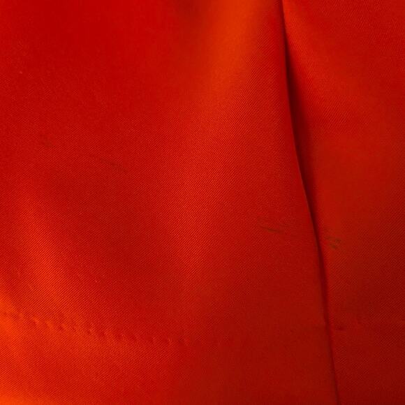 Blessed are the Meek Bonfire Orange Cutout Futuristic Mini Dress Medium - Picture 6 of 9